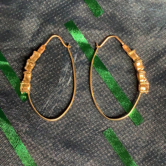 ❌SOLD❌Kay 14K Earrings Hoops 🌷 - Picture 3 of 13